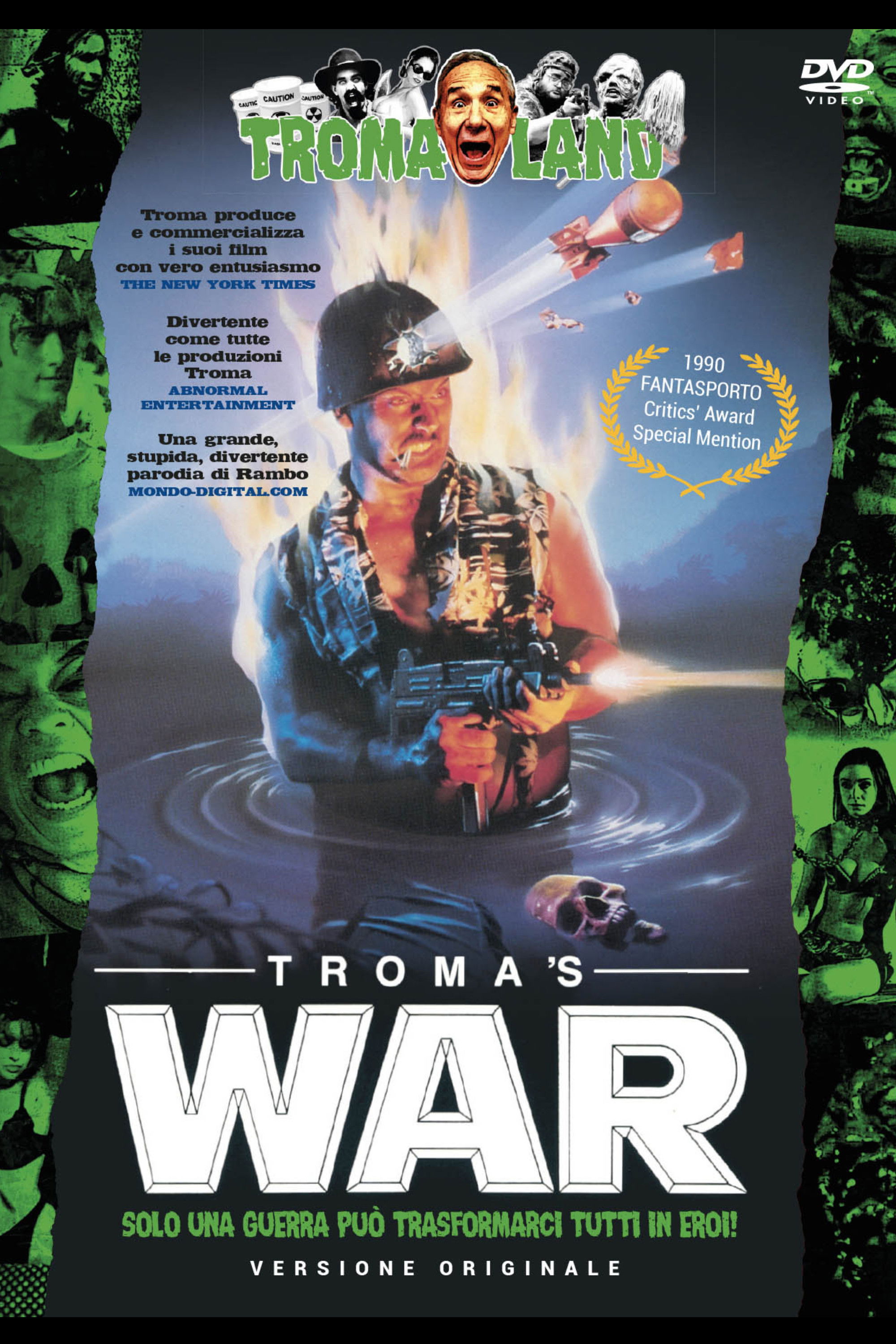 Locandina di Troma's War