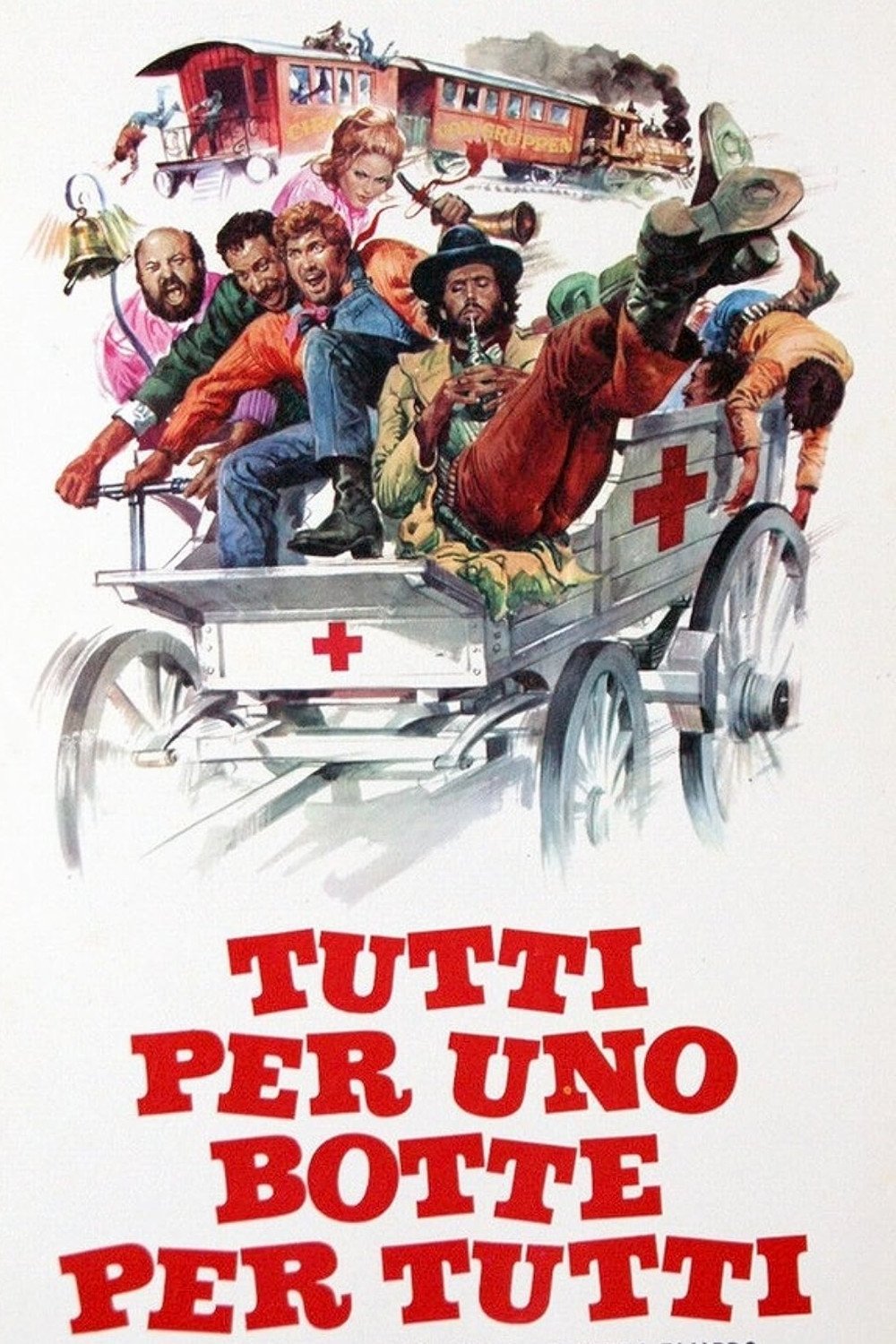 Locandina di Tutti per uno... botte per tutti