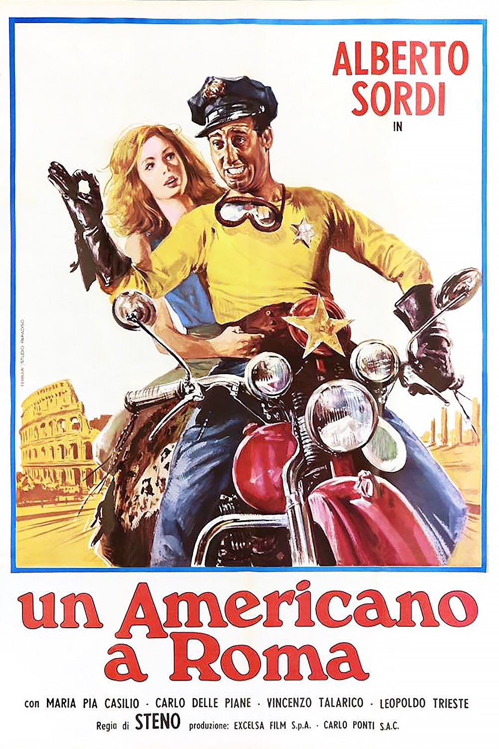 Locandina di Un americano a Roma