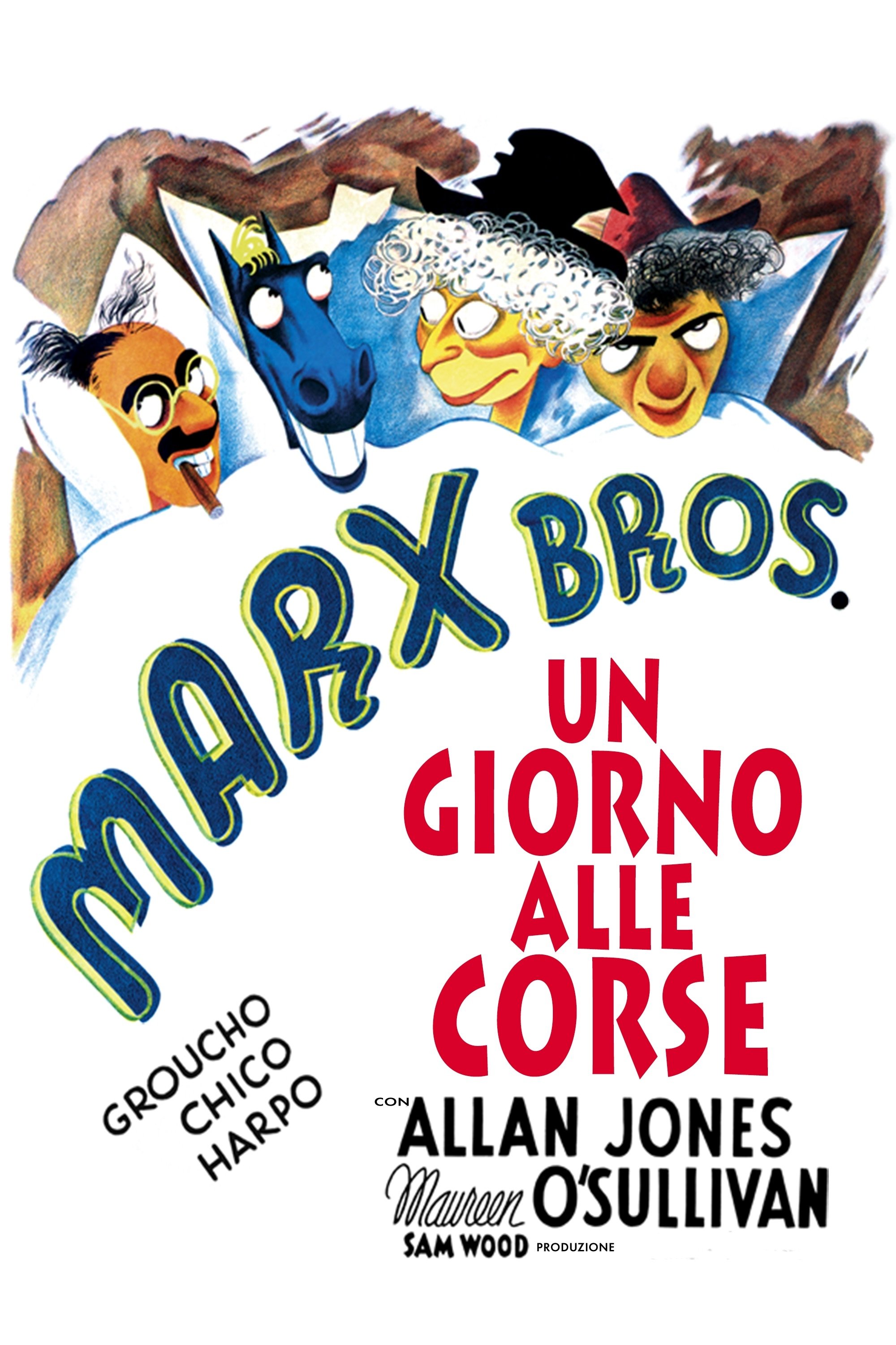 Locandina di Un giorno alle corse