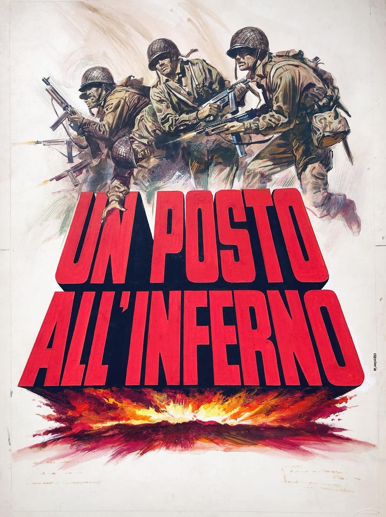 Locandina di Un posto all'inferno