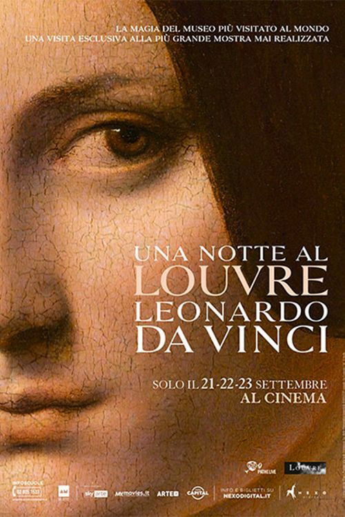 Locandina di Una notte al Louvre: Leonardo da Vinci