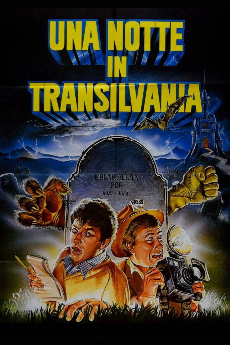 Locandina di Una notte in Transilvania