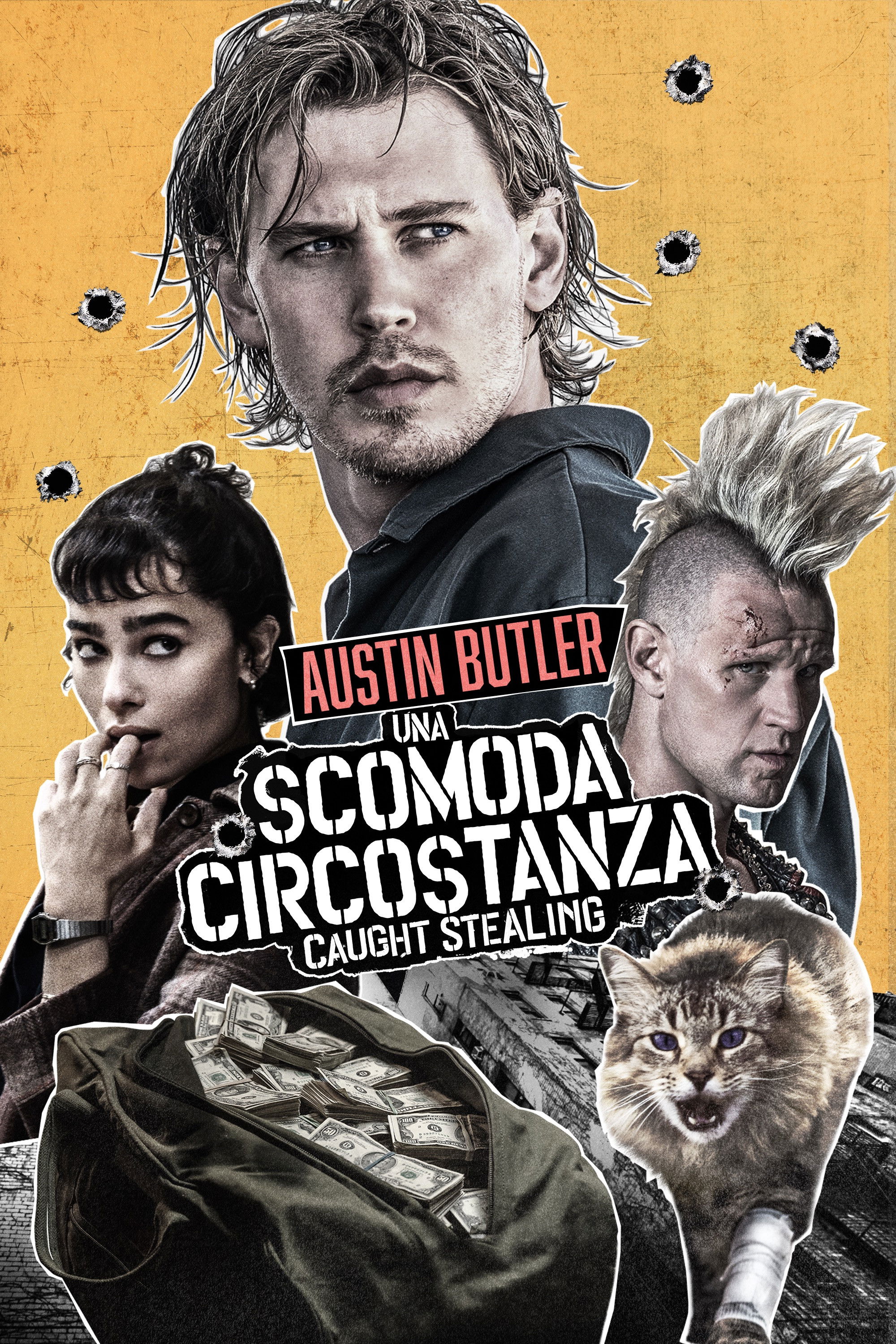 Locandina di Una scomoda circostanza - Caught Stealing
