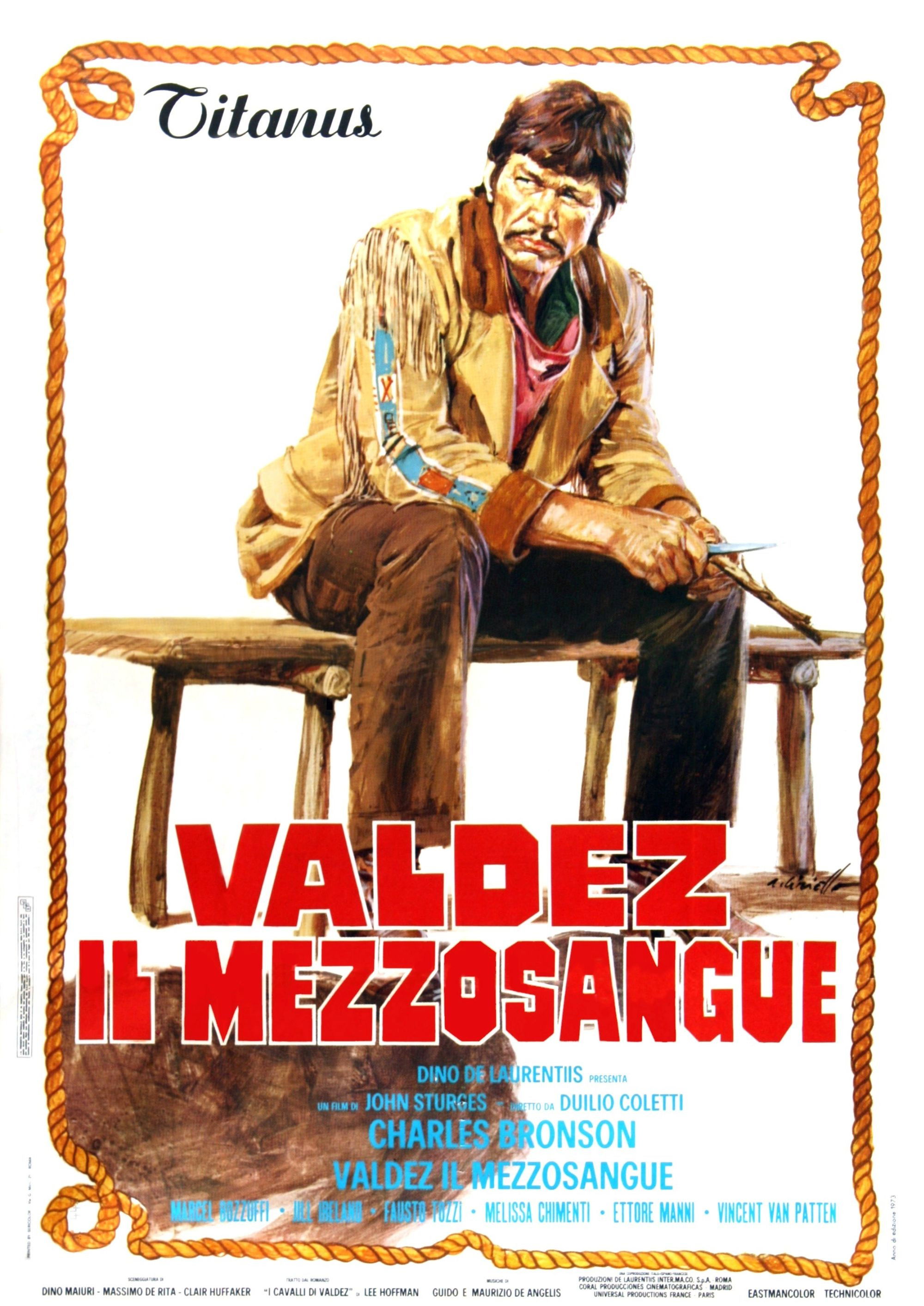 Locandina di Valdez, il mezzosangue