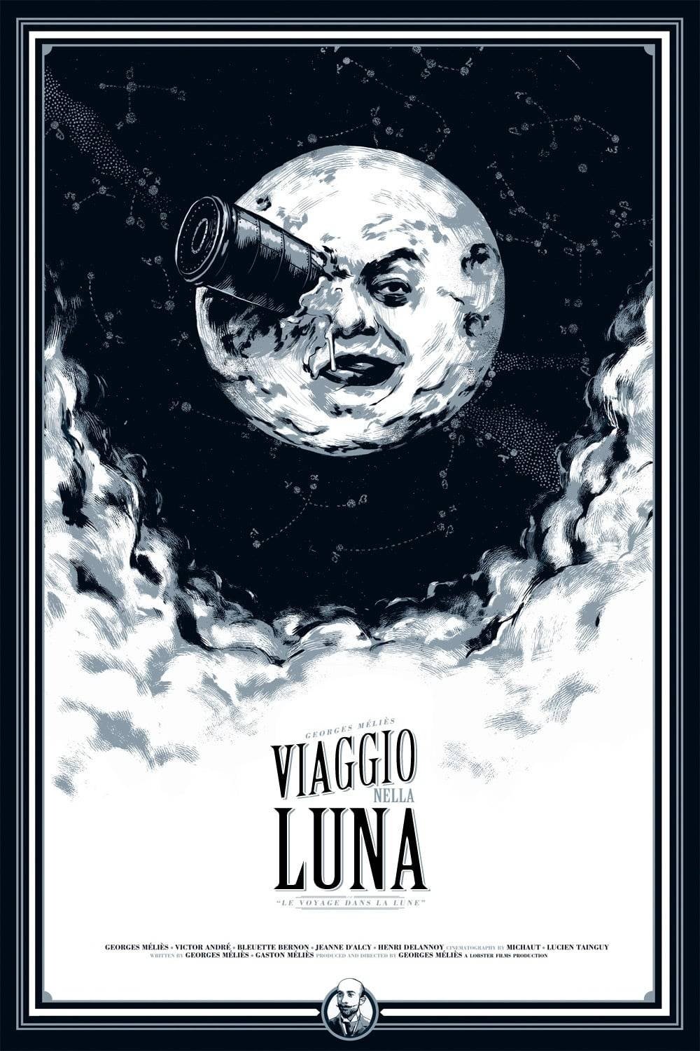 Locandina di Viaggio nella Luna