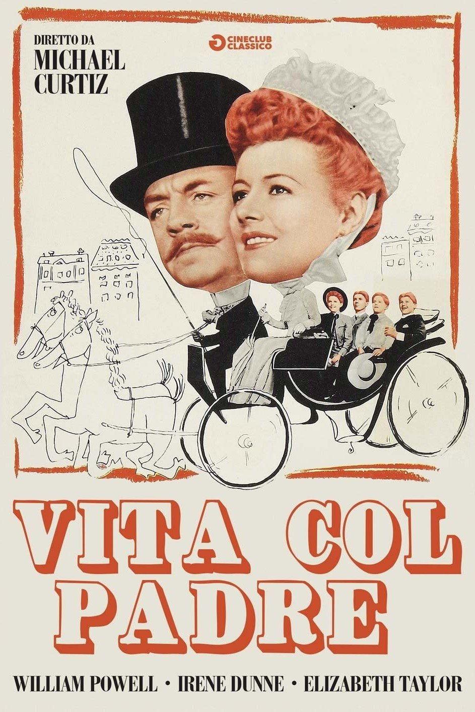 Locandina di Vita col padre