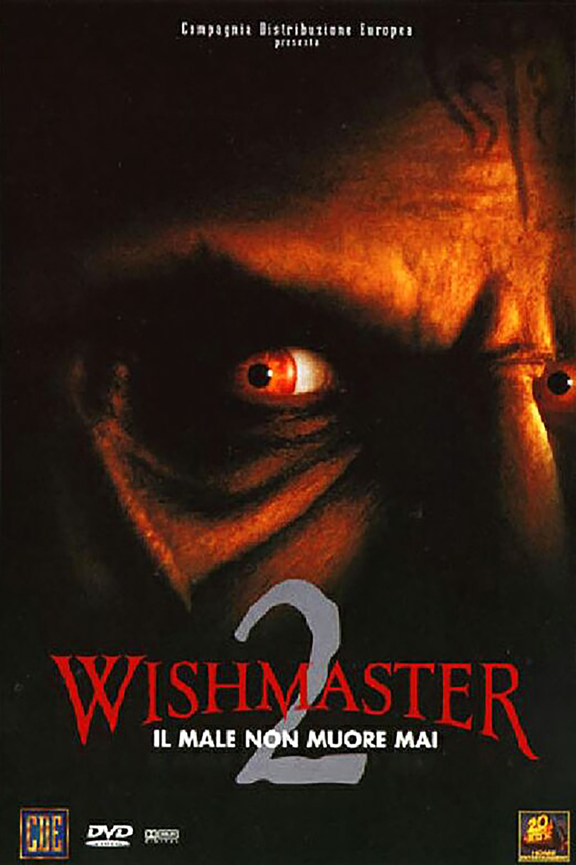 Locandina di Wishmaster 2 - Il male non muore mai
