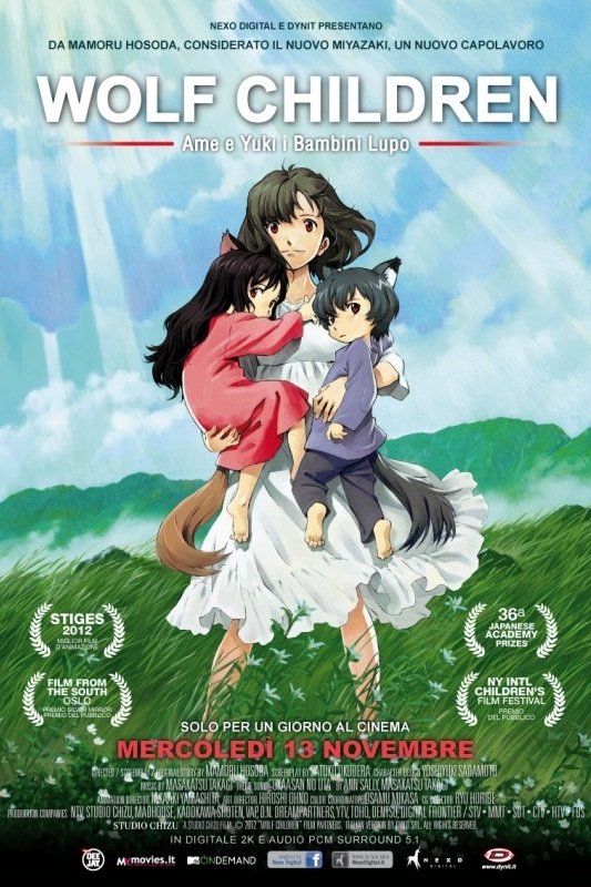 Locandina di Wolf Children - Ame e Yuki i bambini lupo