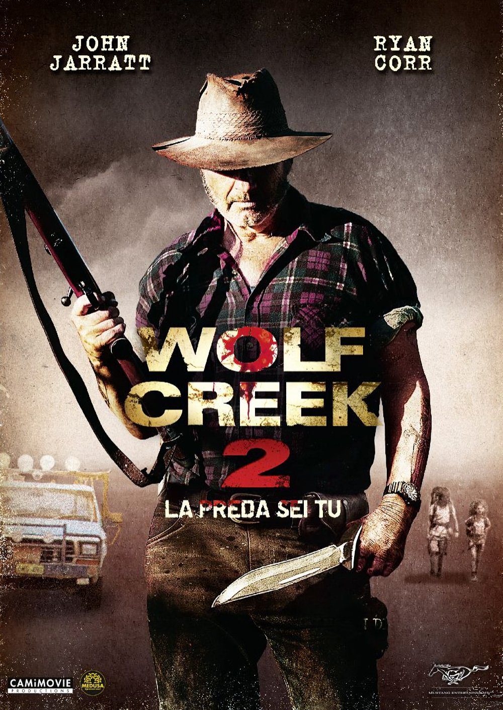 Locandina di Wolf Creek 2 - La preda sei tu