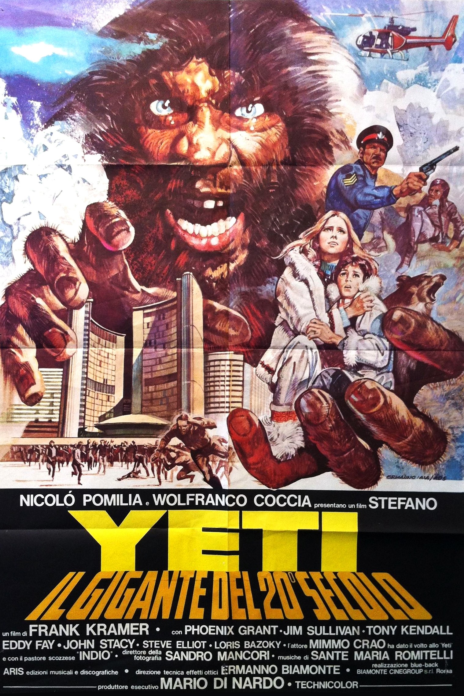 Locandina di Yeti - Il gigante del 20° secolo