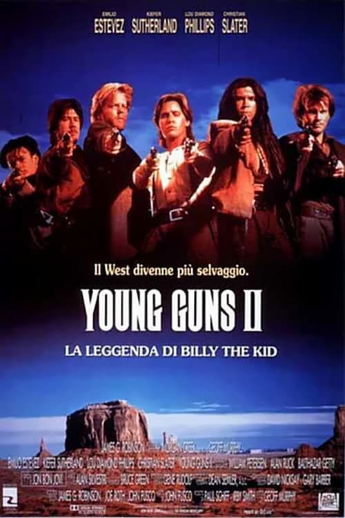 Locandina di Young Guns II - La leggenda di Billy the Kid